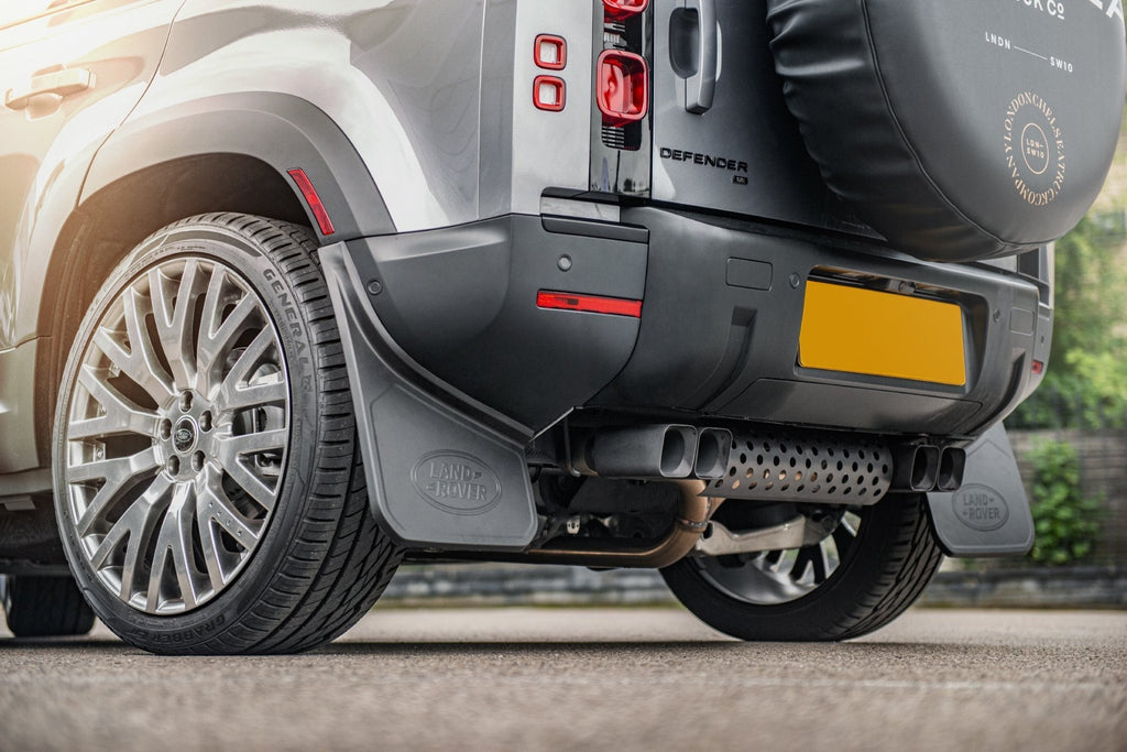 Project Kahn's New Quad Exhaust System for Defender P400