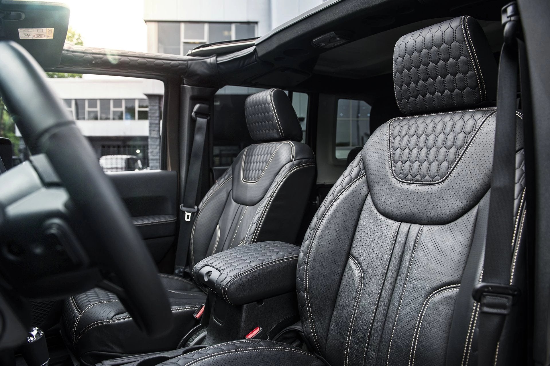Jeep Wrangler JK 4 Door (2013-2018) Comfort Leather Interior - Project Kahn
