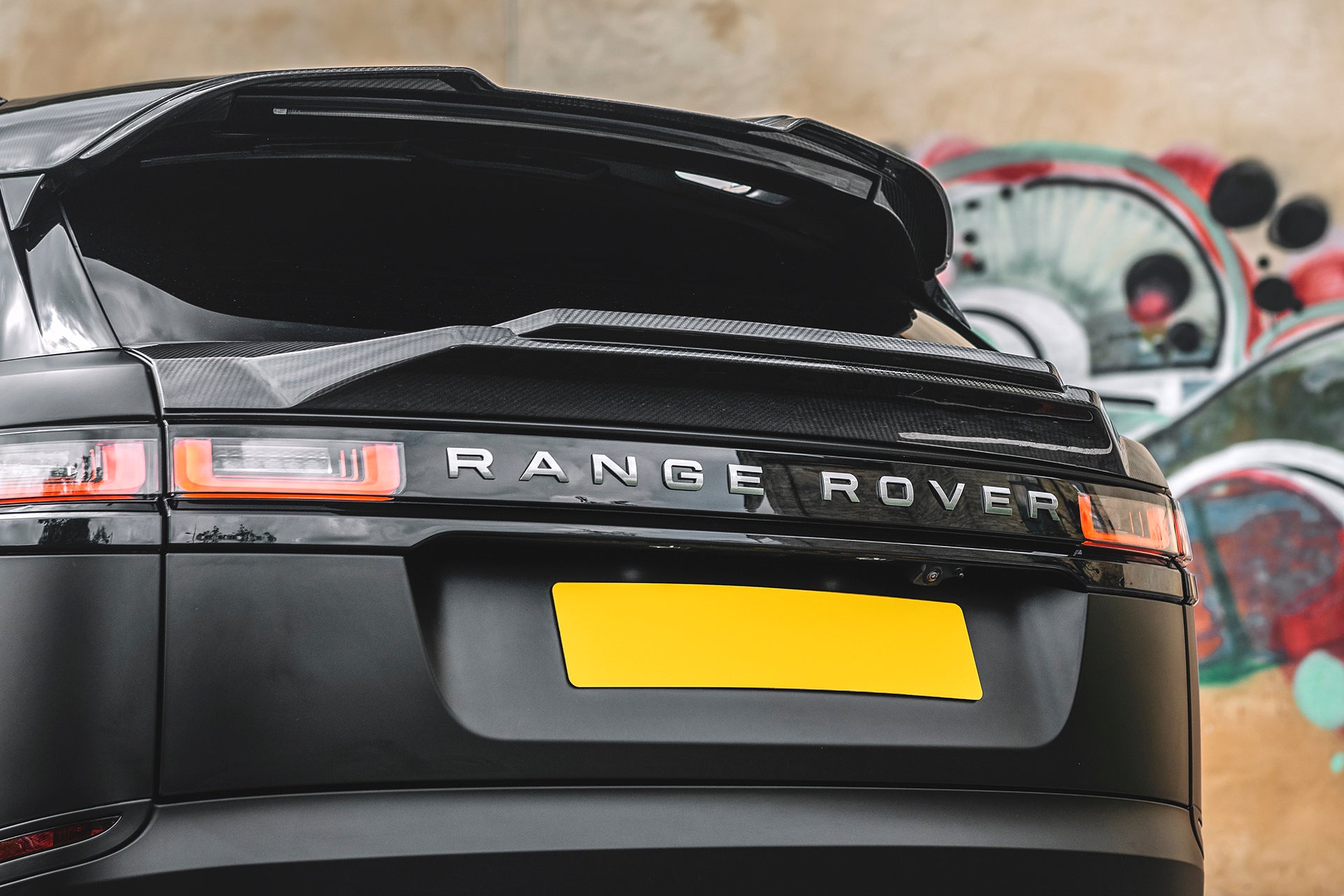 Range Rover Velar (2017) Carbon Large Lower Rear Boot Wing by Kahn -  Project Kahn