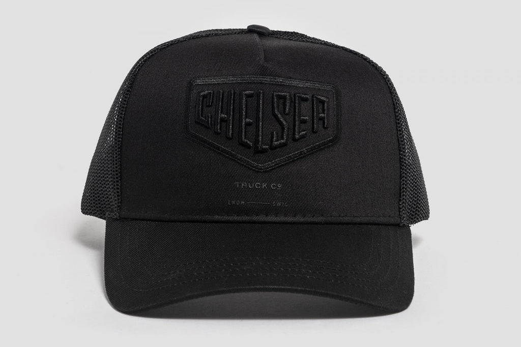 ★1011 GALLERY★ Gallery Truck Trucker Ball Cap Black Gallery Truck Trucker Ball Cap - Black - 감도 깊은 취향