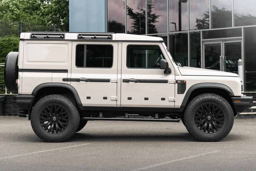 Electric Side Steps with LED Light Strips for Ineos Grenadier Project