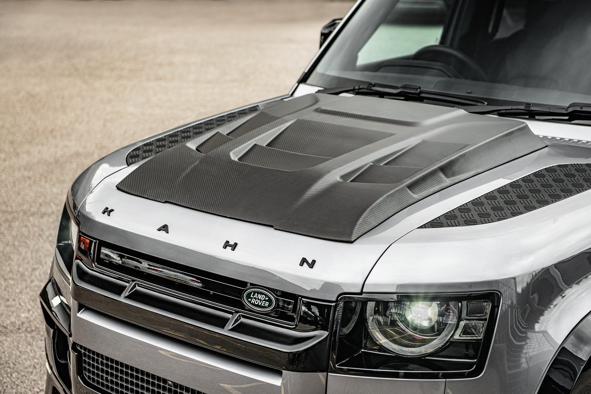 LAND ROVER DEFENDER (2020-PRESENT) EXPOSED CARBON BONNET - Project Kahn