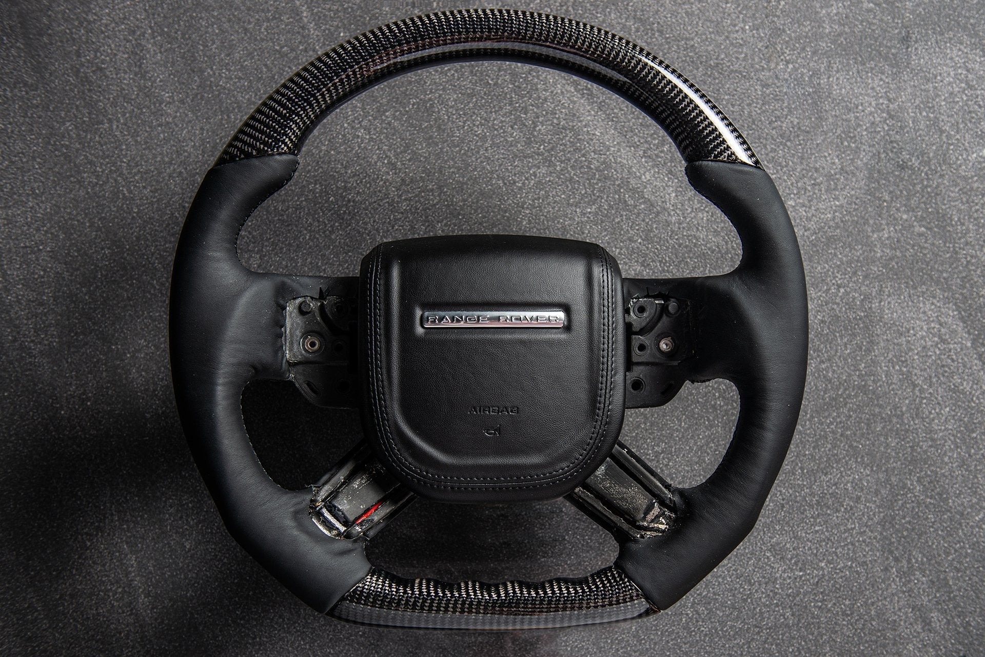 Steering Wheel Space Rover Range Rover (2018-present) Exposed Carbon Steering Wheel - Project Kahn