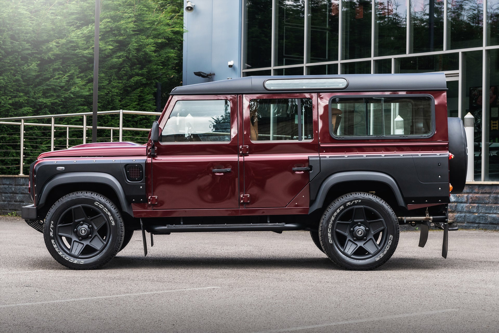 Dutch Rover Defender Conversions Classic Land Rover Defender 110 Wide Track Conversion - Project Kahn