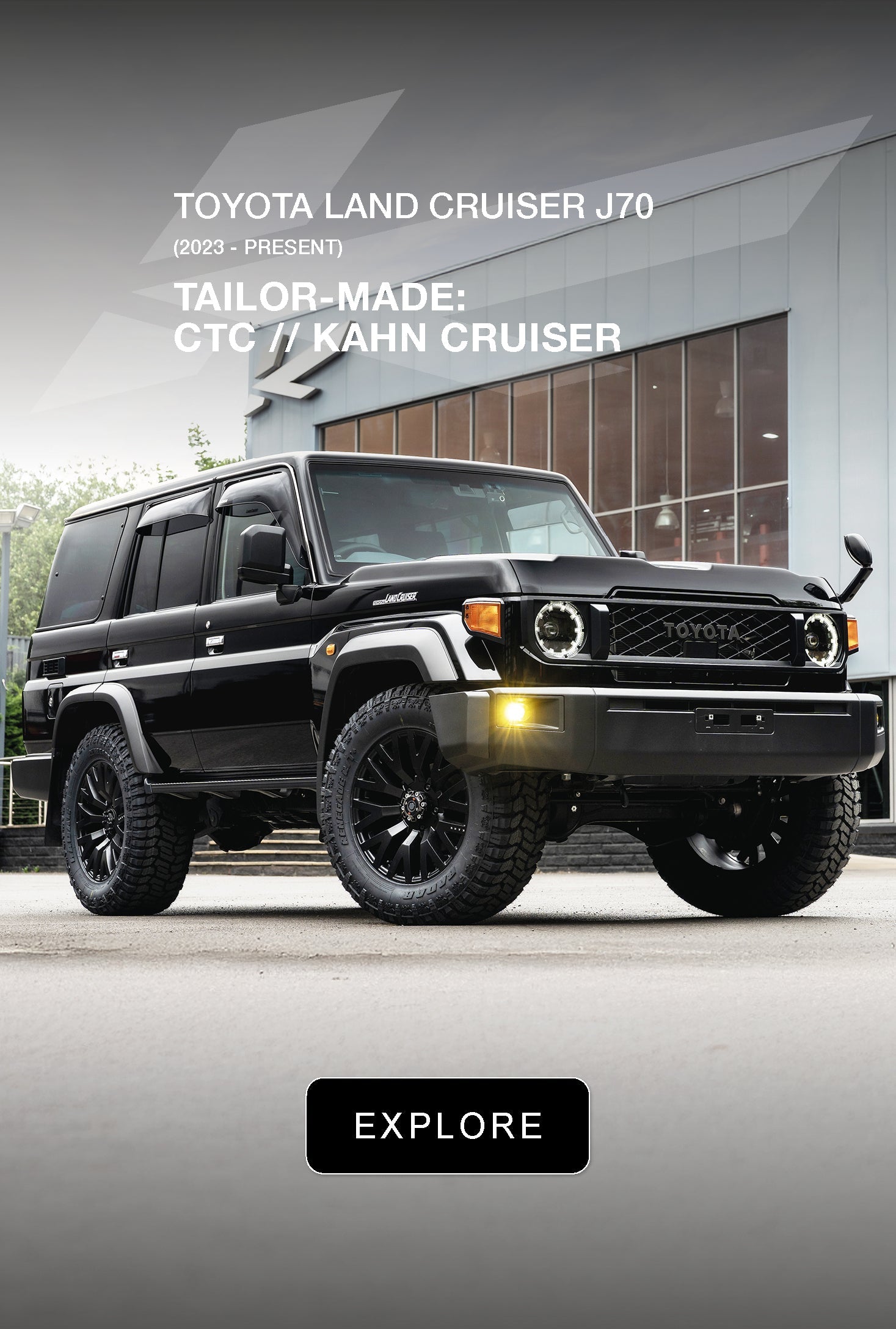 TAILOR-MADE: Land Cruiser // CTC - J70