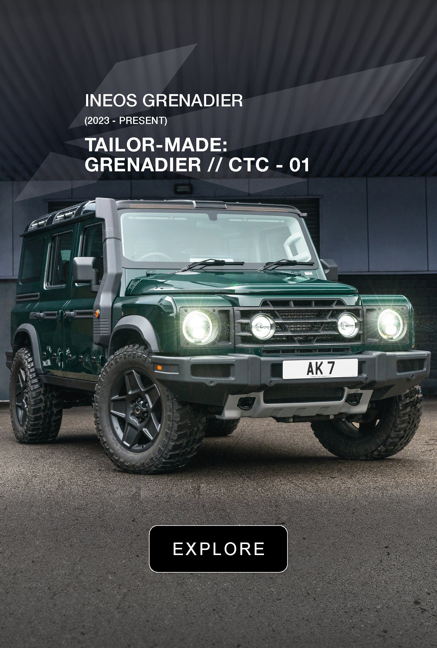 TAILOR-MADE: GRENADIER // CTC - 01