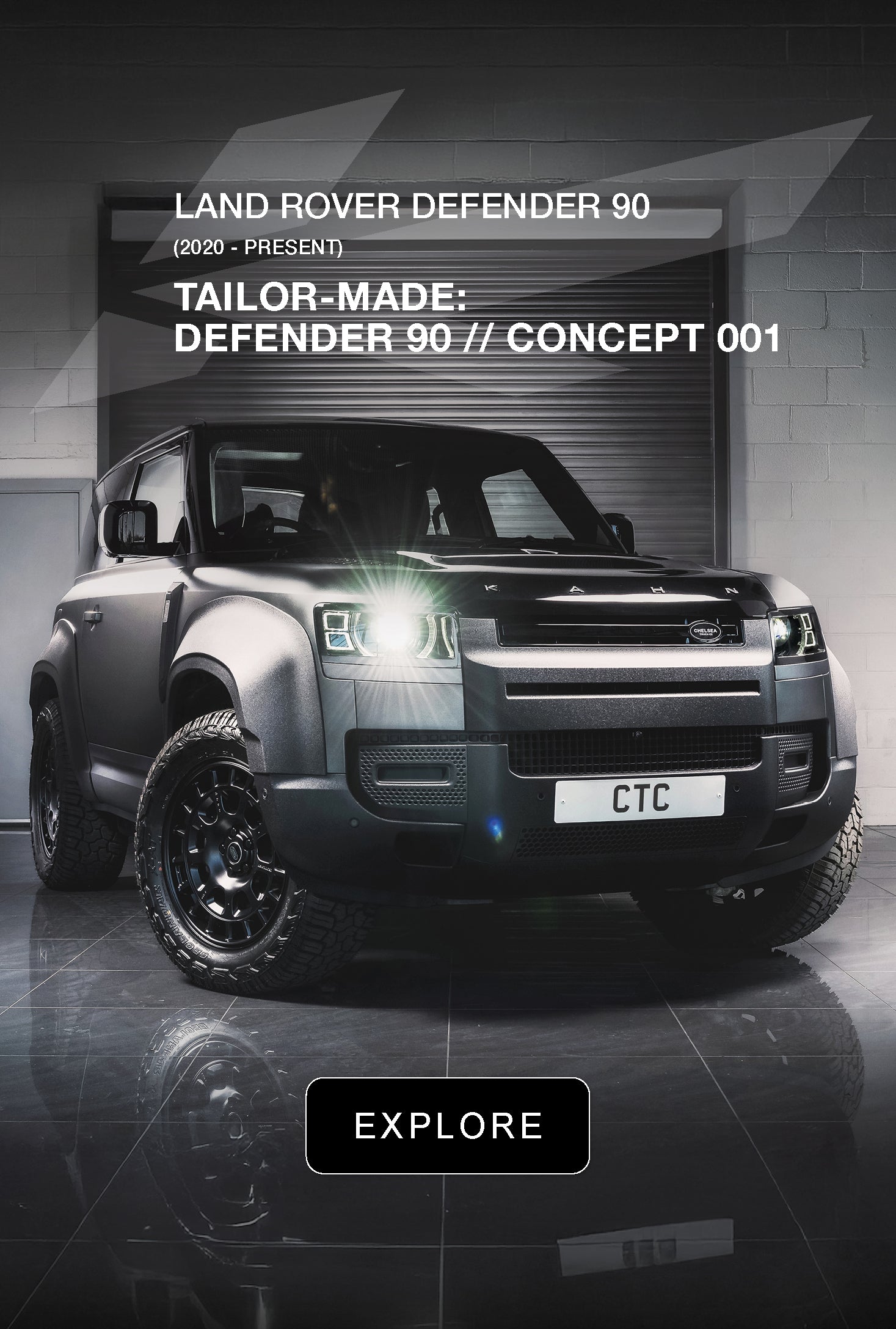 Tailor-made: Defender 90 // CTC - Concept 001