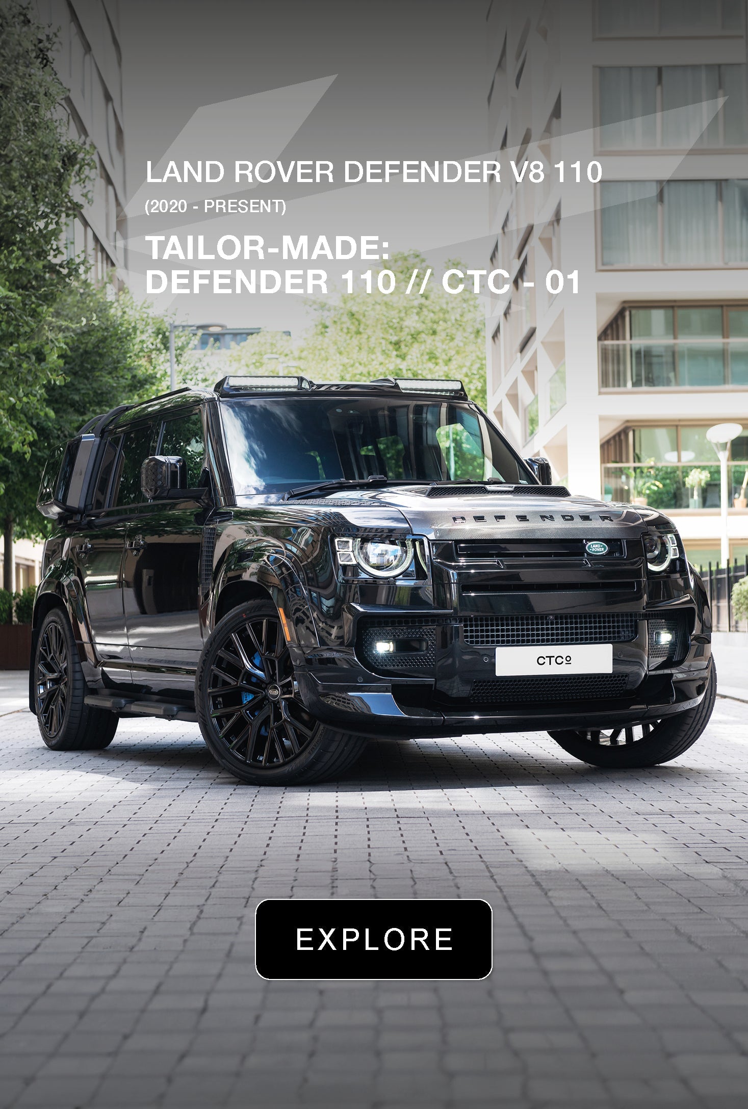 Tailor-made: Defender V8 110 // CTC - 01