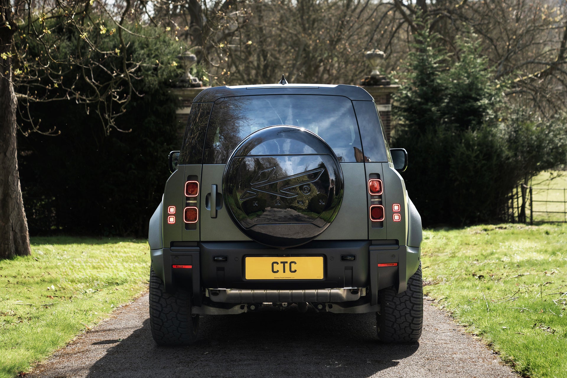 Spare Wheel Cover for Land Rover Defender (2020-Present) by KAHN ...