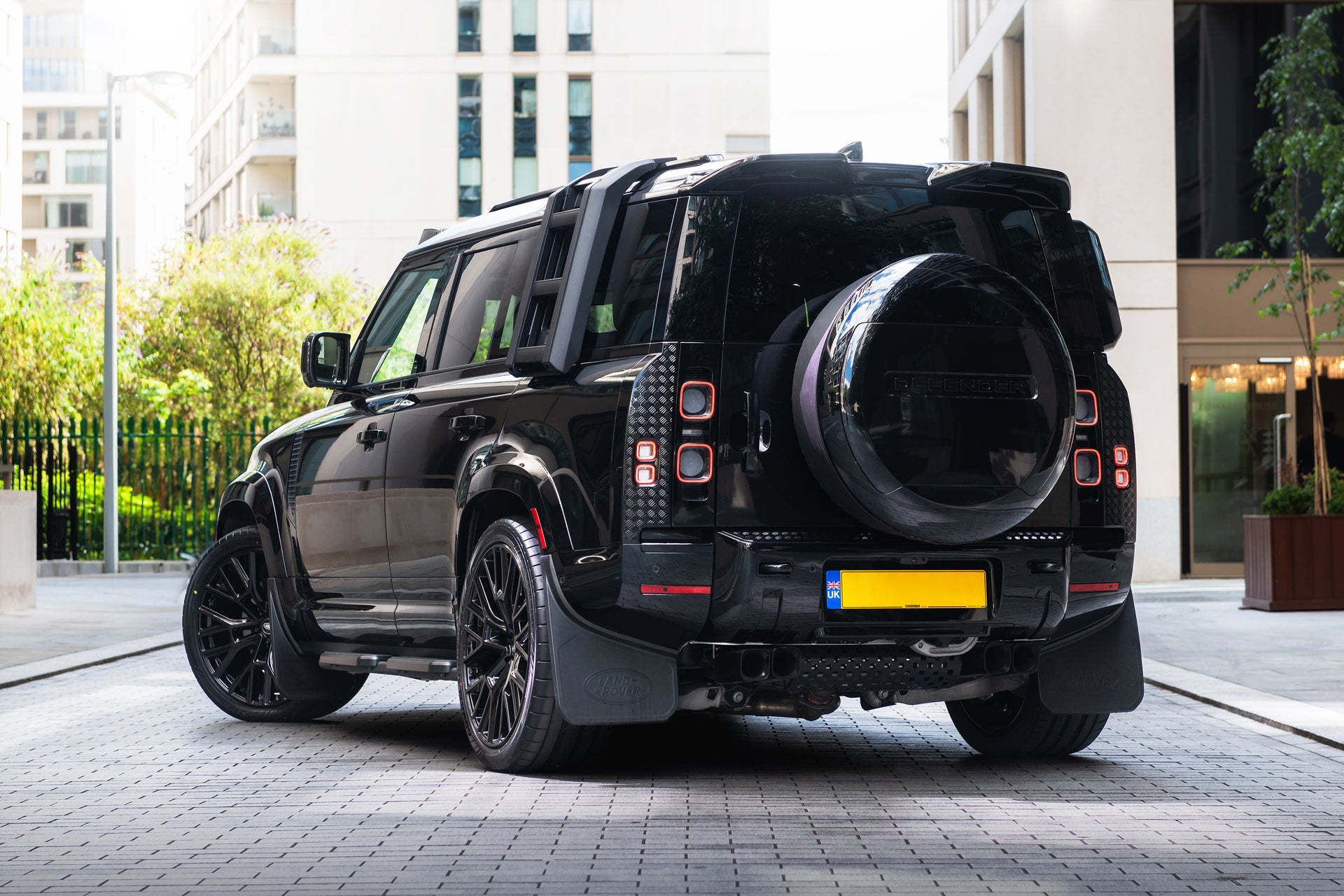 Project Kahn's V8 Quad Exhaust System for the New Defender