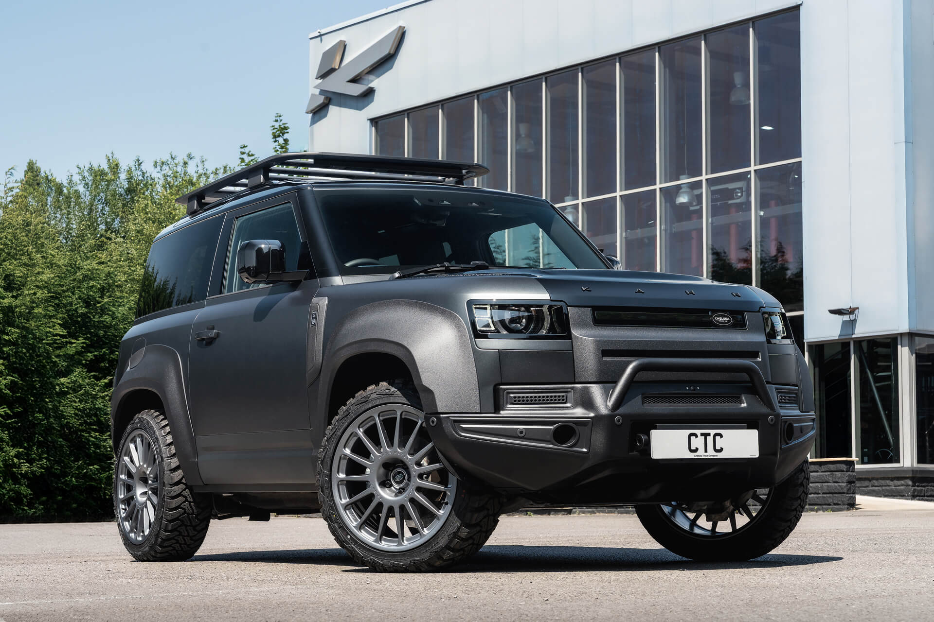 Diffender 90 Project Land Rover Defender 90 - Concept 001 - Project Kahn