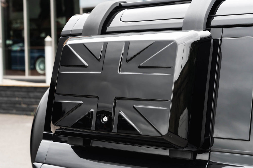 Land Rover Defender (2020 Onwards) Union Flag Side-mounted Storage Box ...