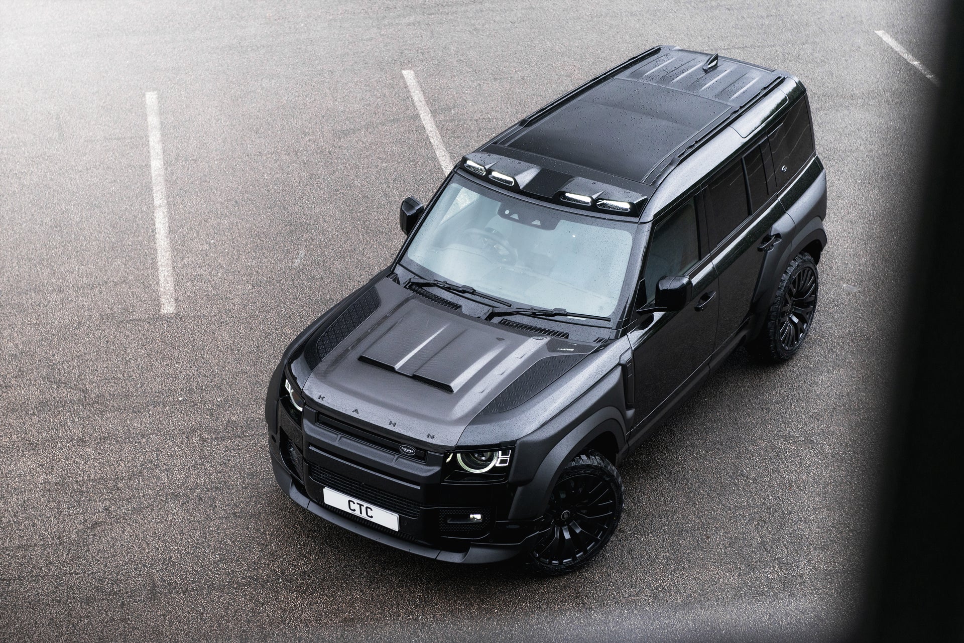 Land Rover Defender (2020 Onwards) Quad Roof Shield with LED Lights ...