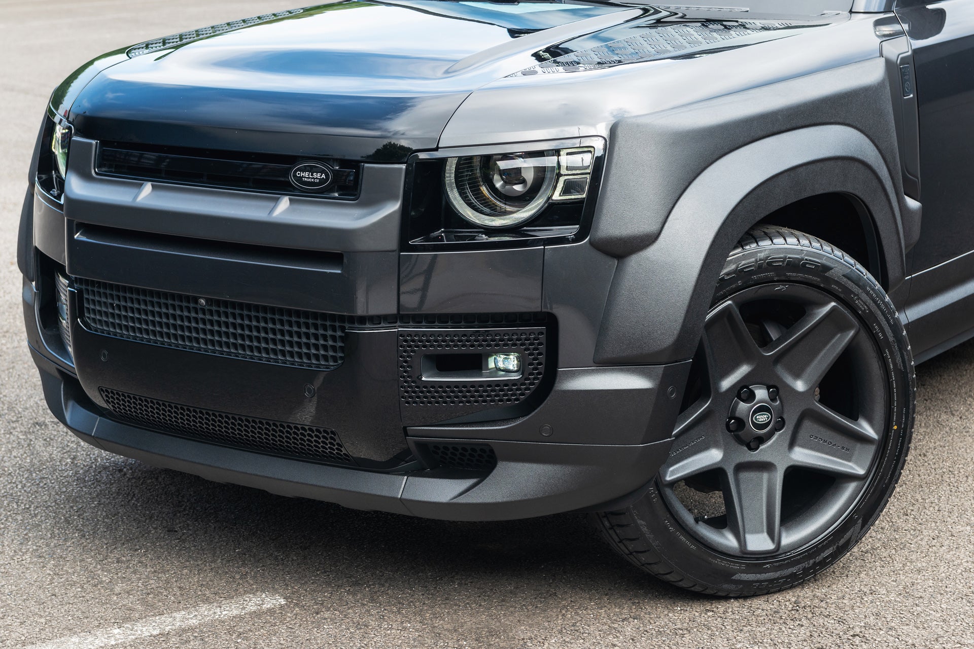 Land Rover Defender 90 Wide Track Conversion Crafted by Kahn Designers ...