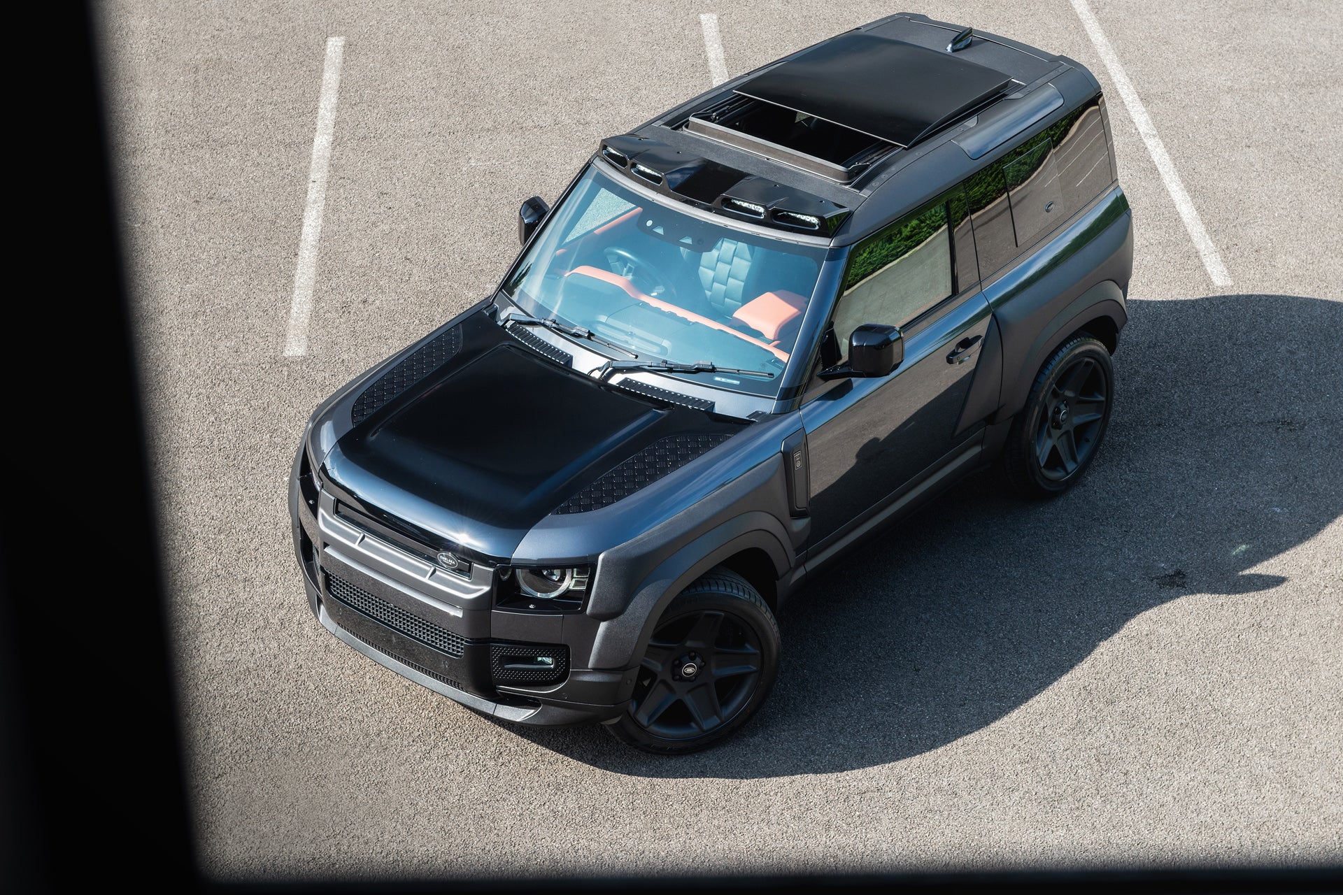 Land Rover Defender (2020 Onwards) Quad Roof Shield with LED Lights ...