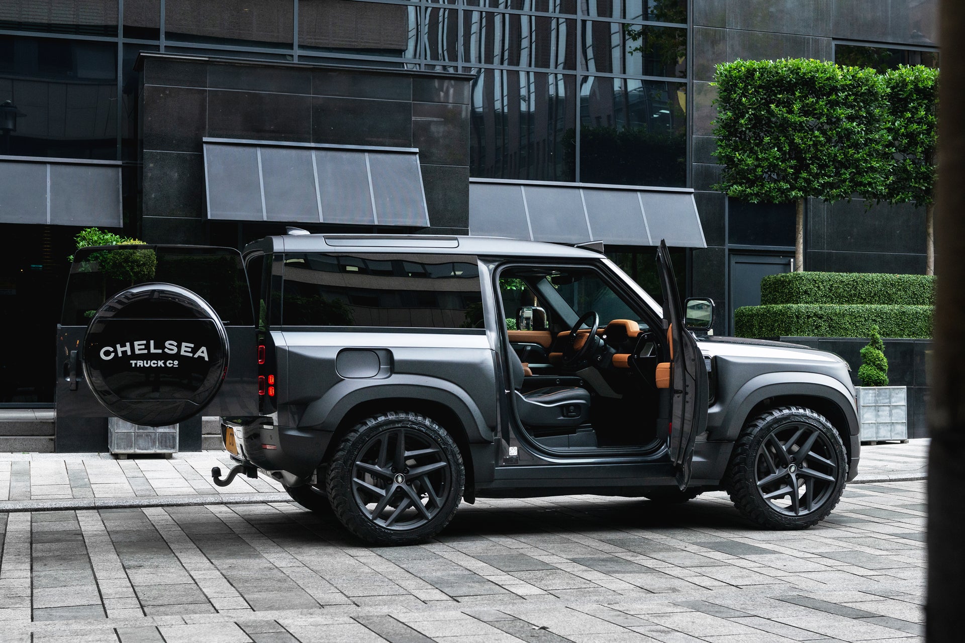 Land Rover Defender 90 Wide Track Conversion Crafted by Kahn Designers ...
