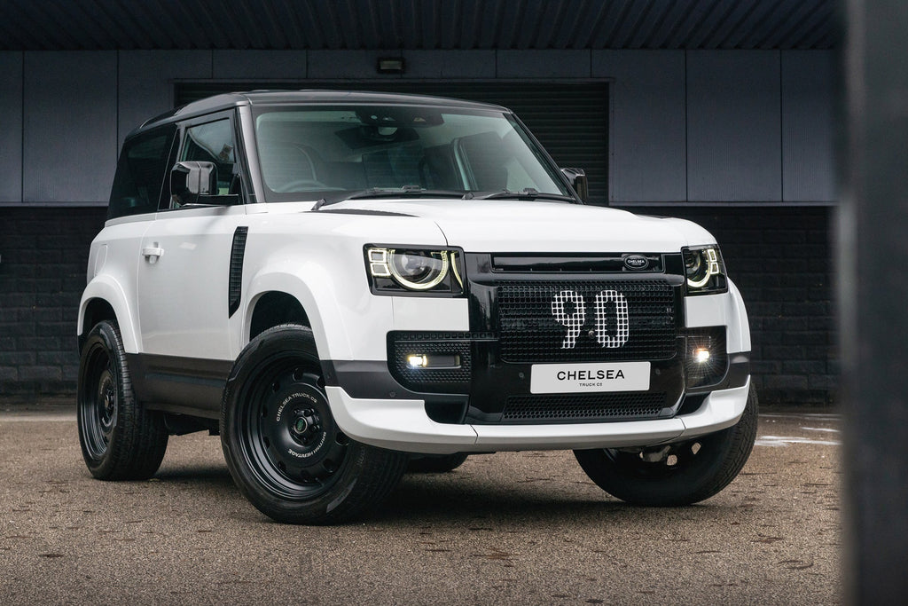 Land Rover Defender 90 Heritage - White Exterior & Tan Interior ...
