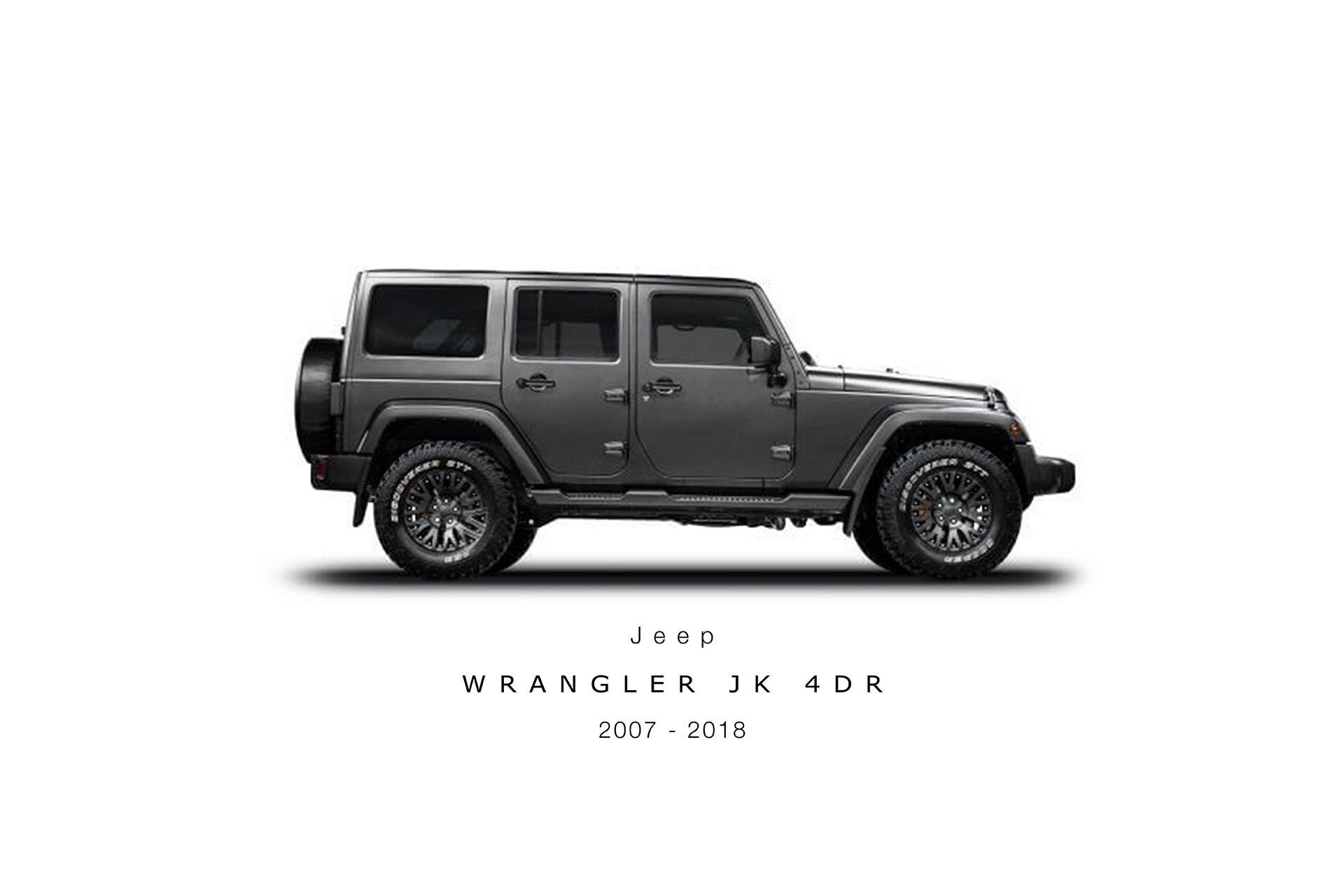 Jeep Wrangler JK  4 Door (2007-2018)