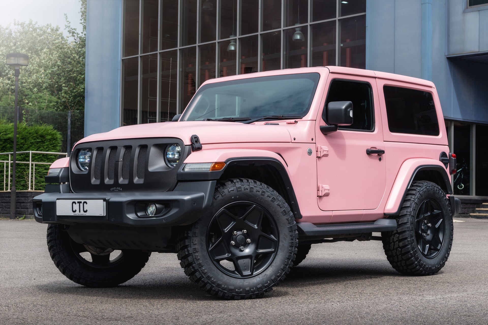 Jeep Wrangler JL 2 Door - Exterior Pink - Project Kahn
