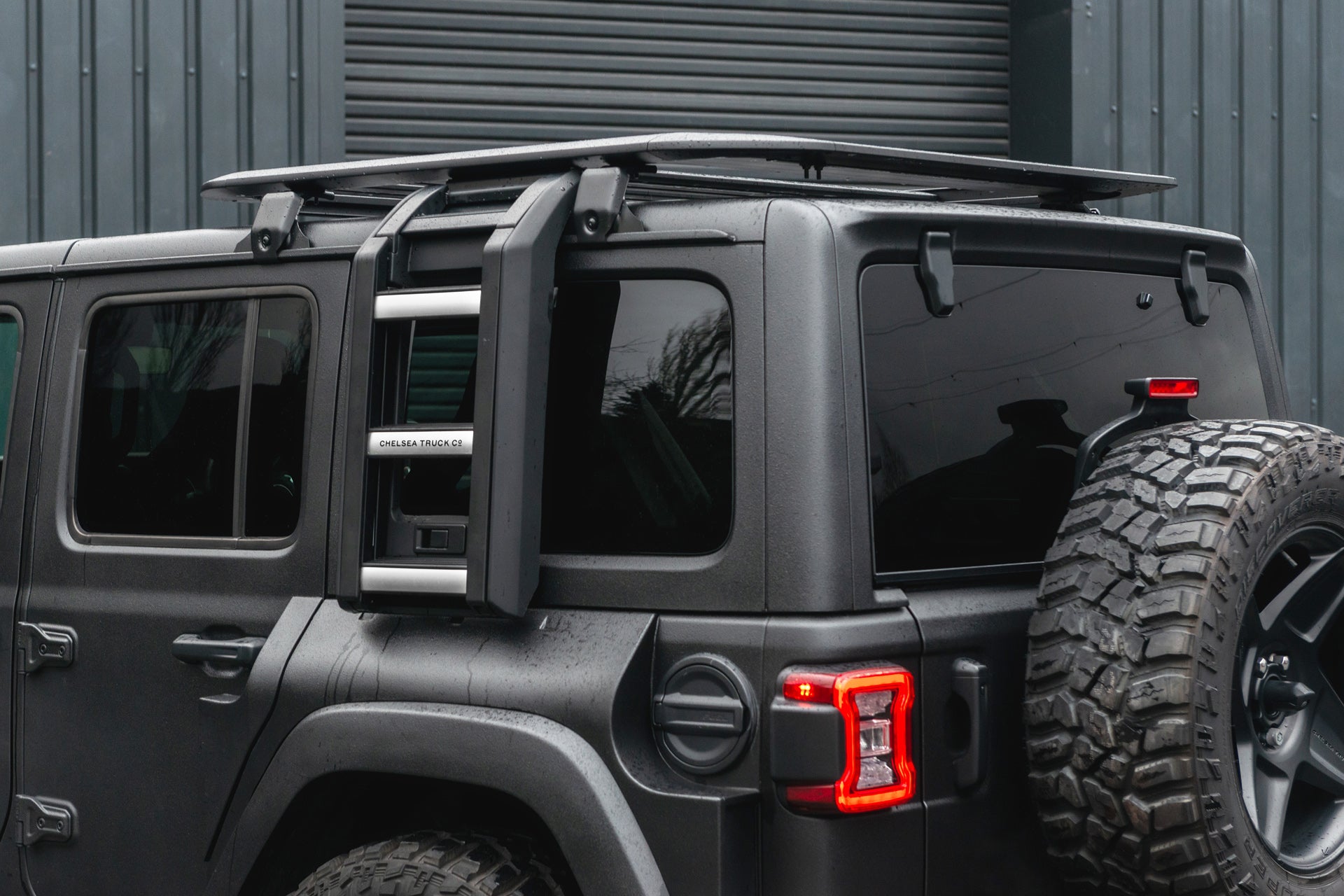 JEEP WRANGLER JL (2018-Present) Expedition Roof Rack and Side Ladder ...