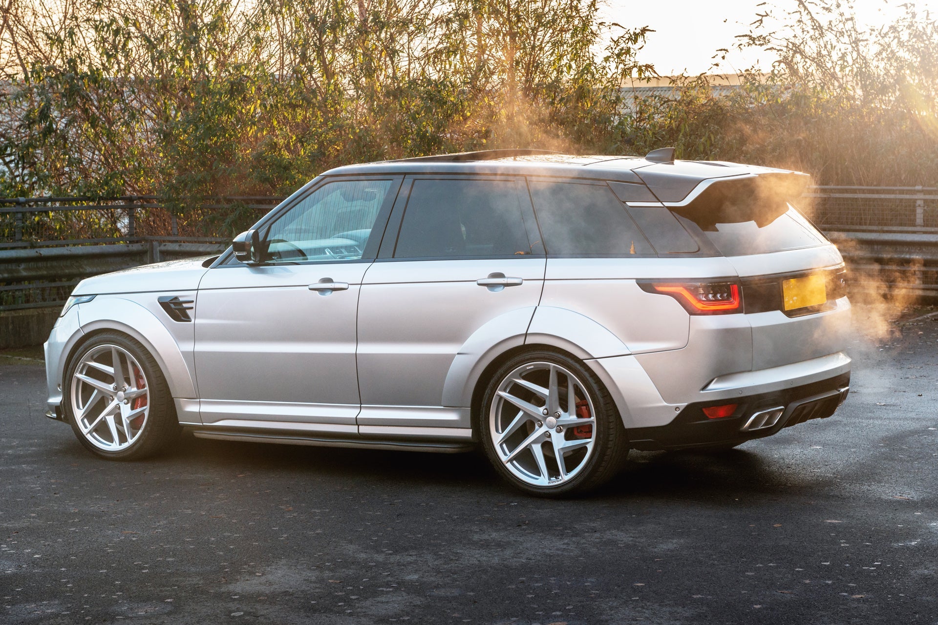 Range Rover Sport SVR Pace car - Silver Exterior - Project Kahn