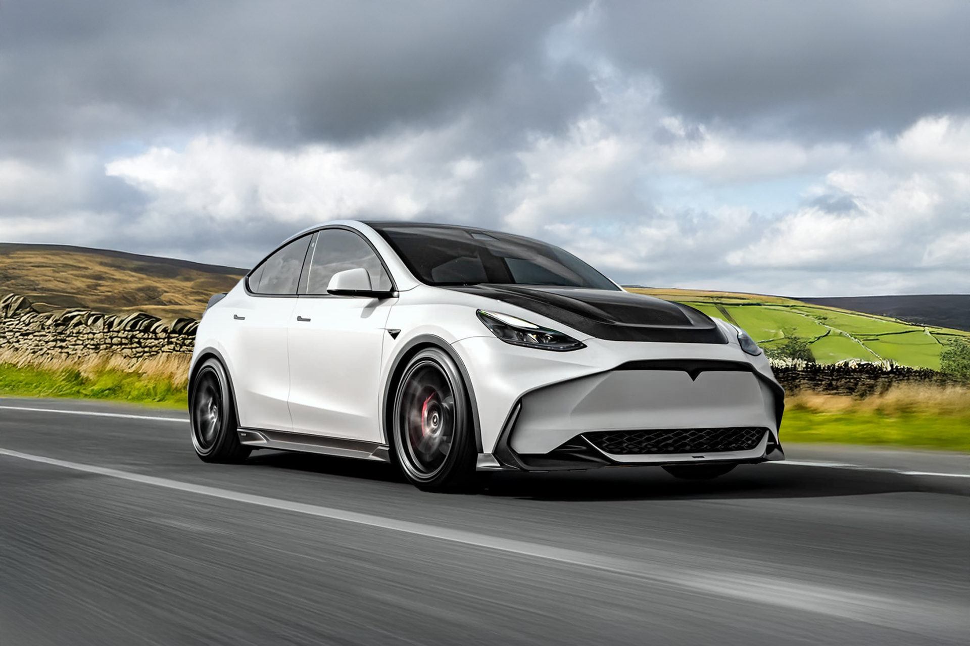 Custom Modify Model Y Tesla Model Y (2020-2024) Exterior Styling Package Body Kit - Project Kahn
