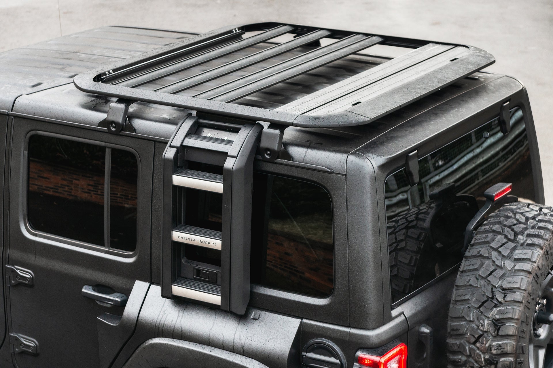 Crossbow Rack Jeep JEEP WRANGLER JL (2018 Onwards) Expedition Roof Rack and Side Ladder ...