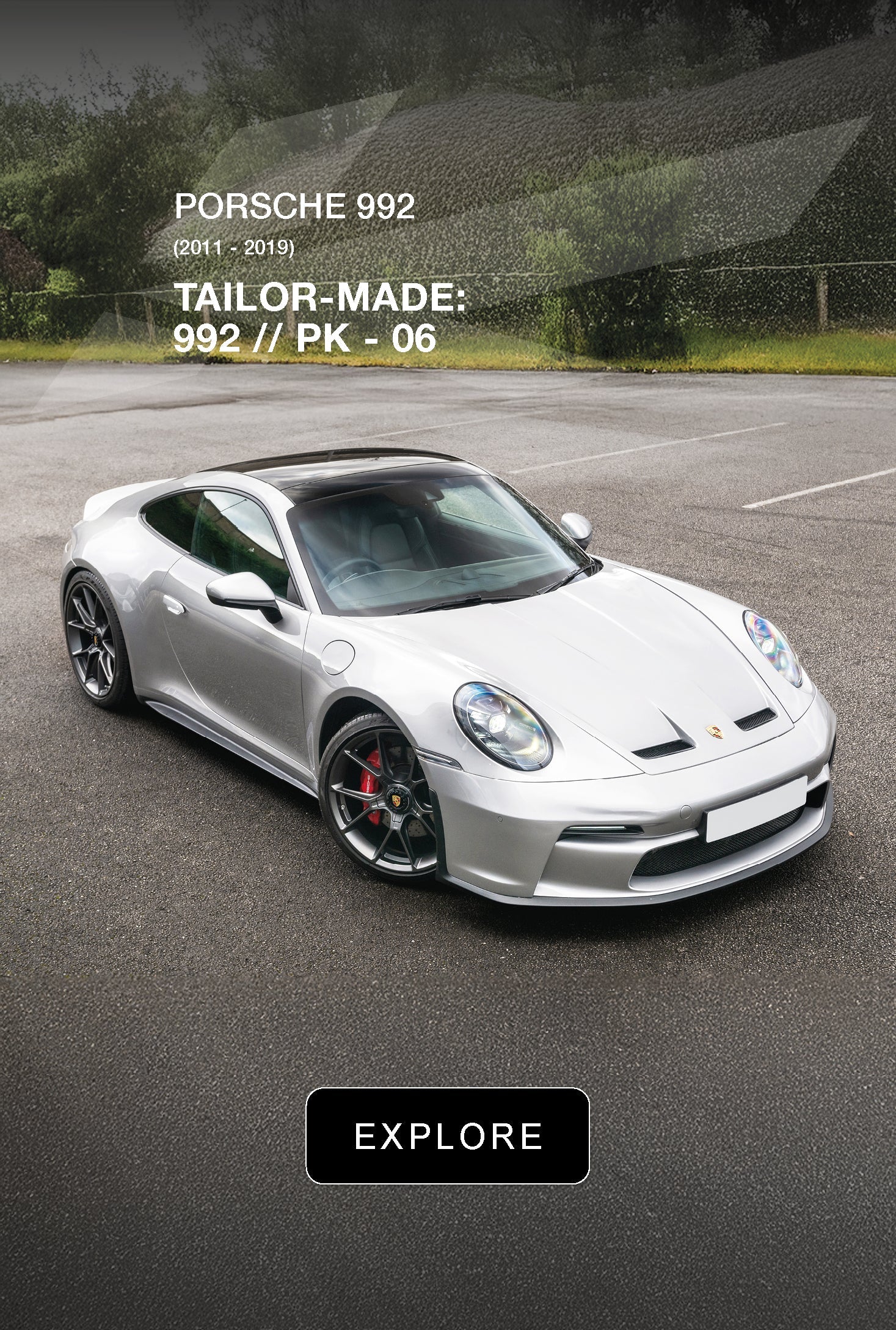 TAILOR-MADE. 992 // PK - 06