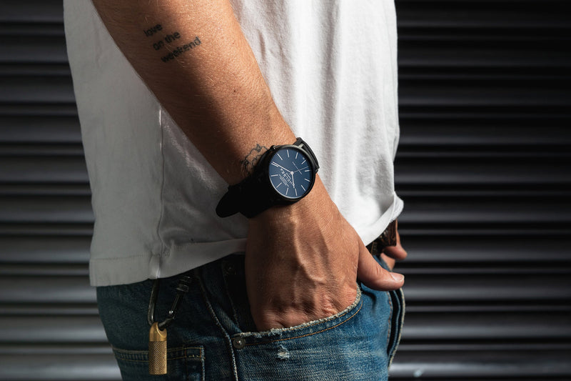 The Stacked Expedition Blue & Ruffle Green Watches on Wheels