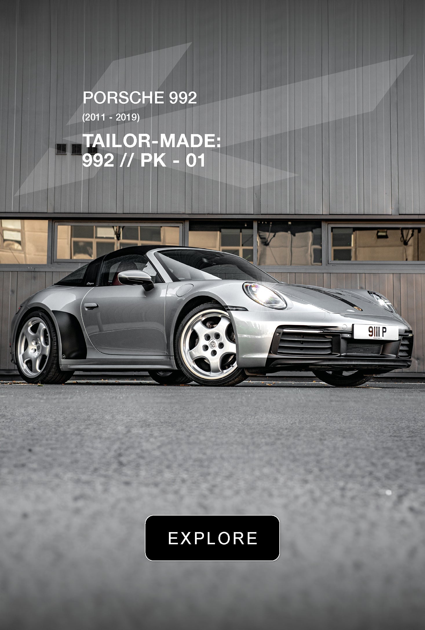 TAILOR-MADE: 992 // PK - 01