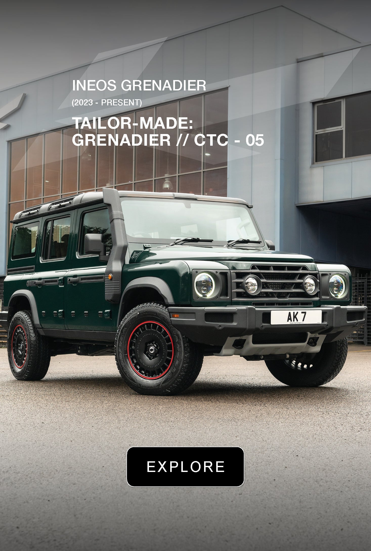 TAILOR-MADE: GRENADIER // CTC - 05