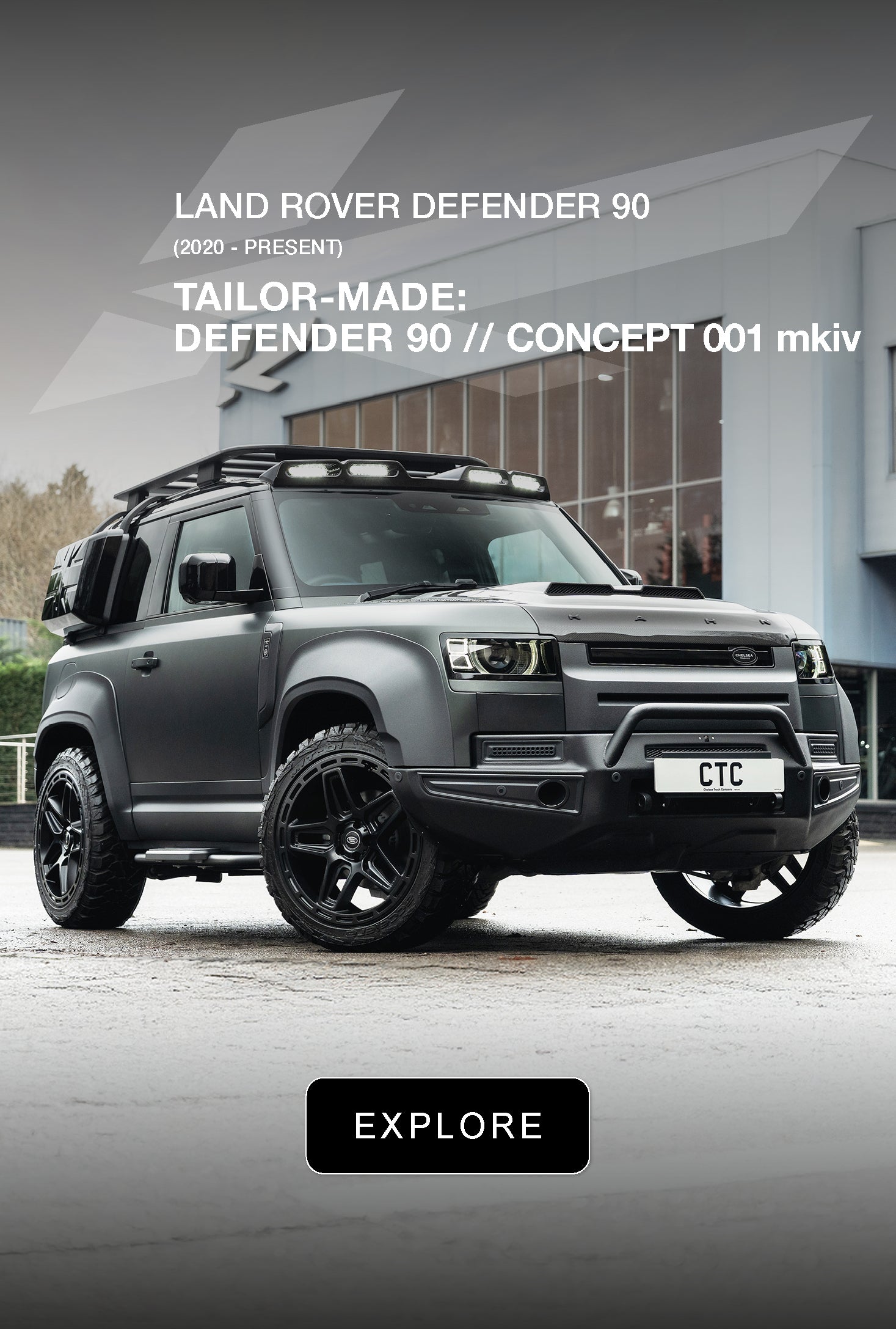 Tailor-made: Defender 90 // CTC - Concept 001 mkiv
