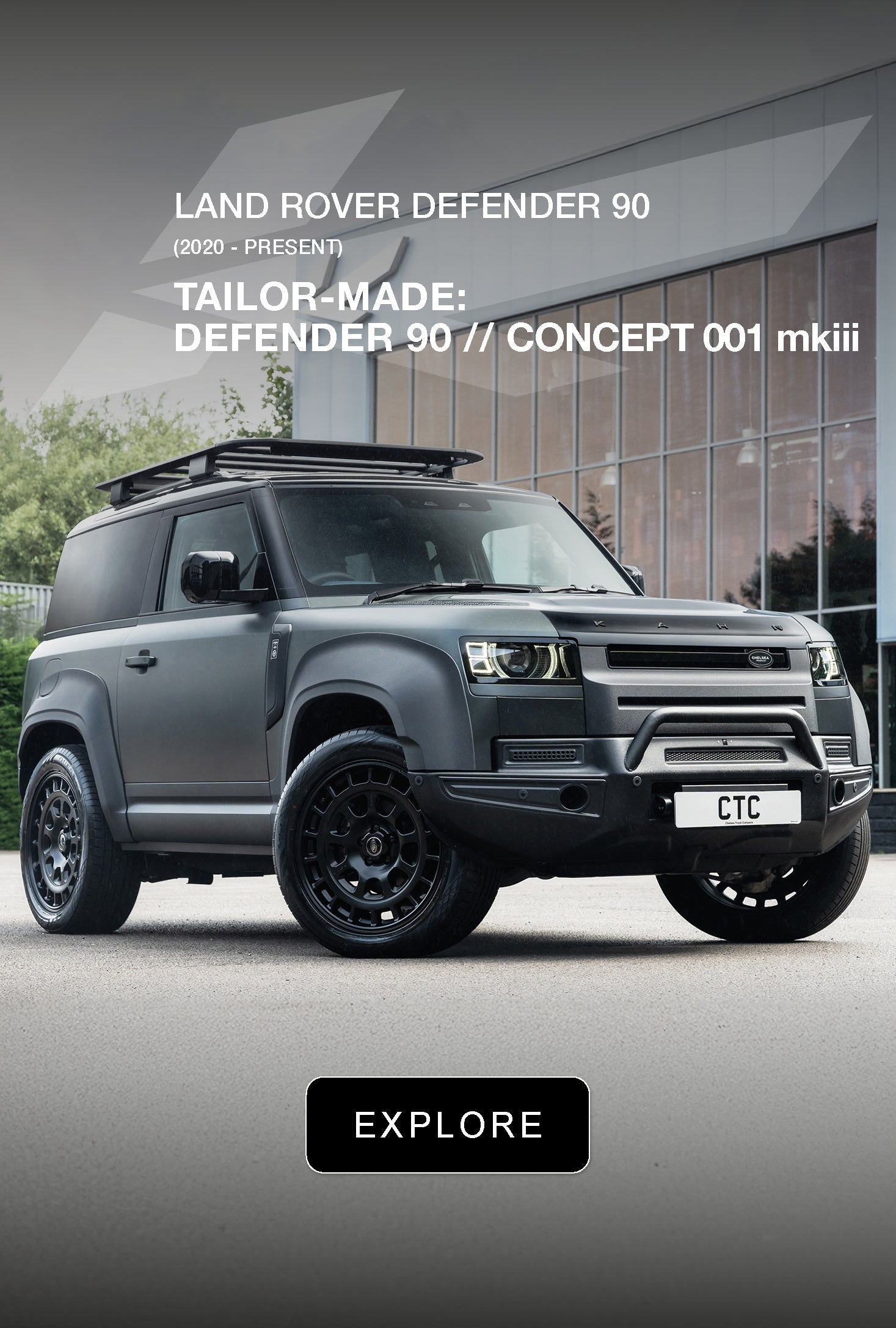 Tailor-made: Defender 90 // CTC - Concept 001 mkiii