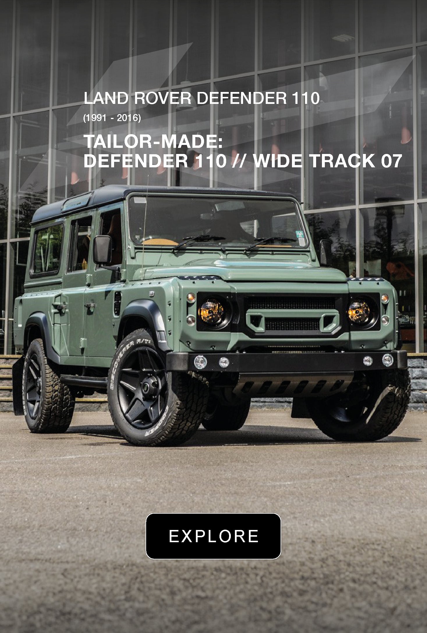 Tailor-Made: Defender 110 // Wide Track 07