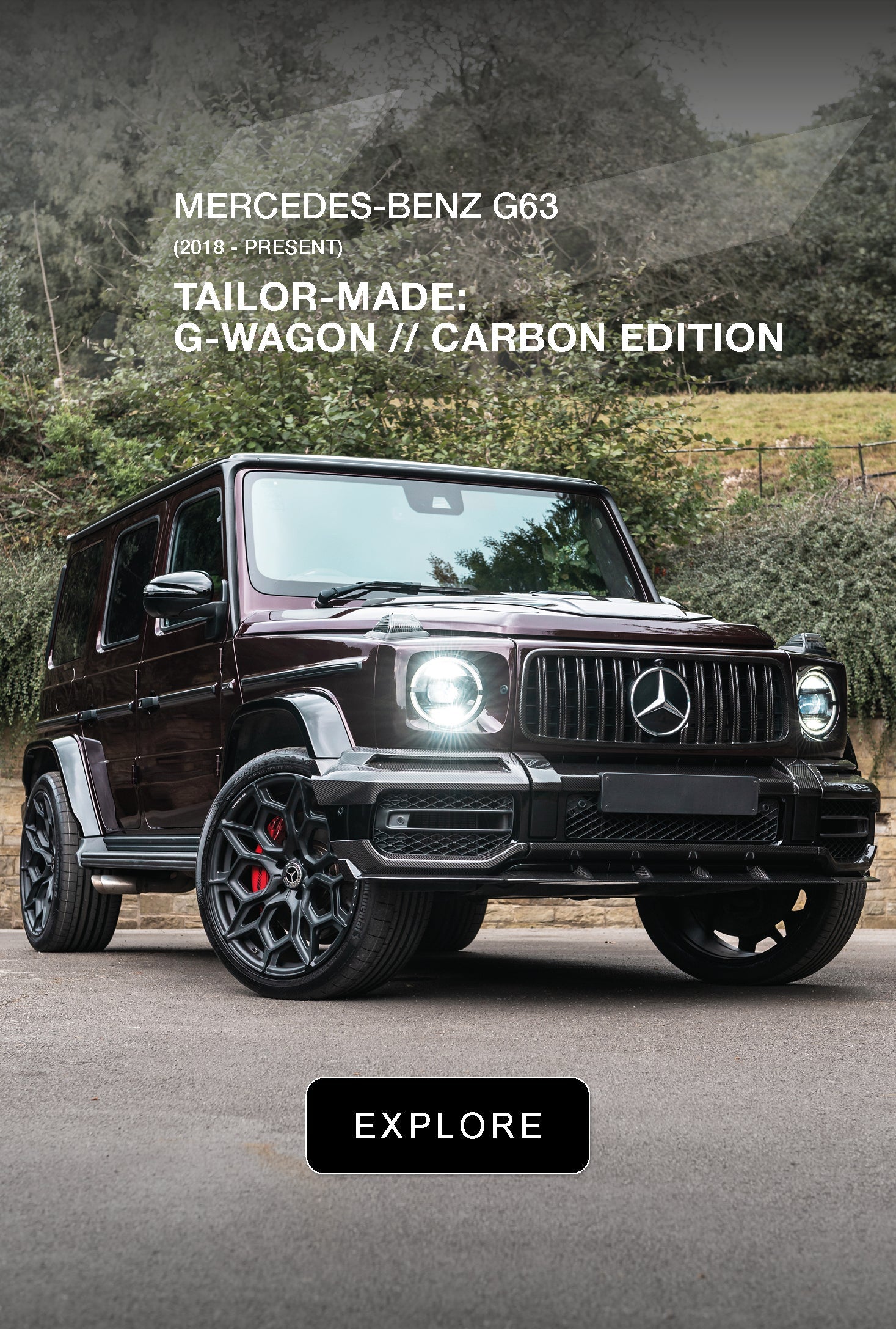مُصمم خصيصًا: إصدار G-Wagon Carbon