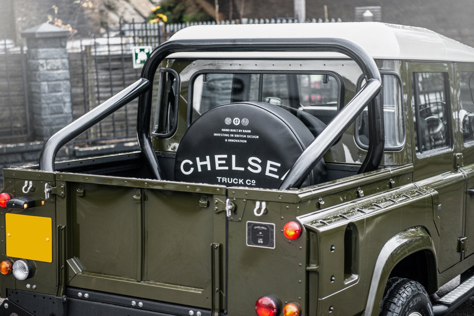 Land Rover Defender Roll Cage Land Rover Defender 110 Pickup With Roll