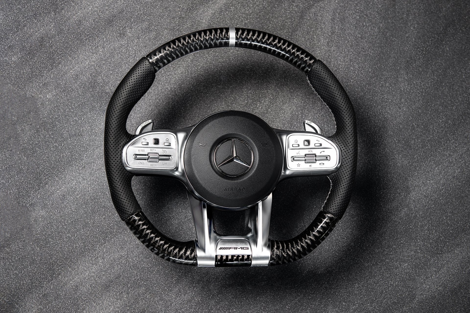 Mercedes G-Wagon (2018-Present) G63 AMG Carbon Steering Wheel