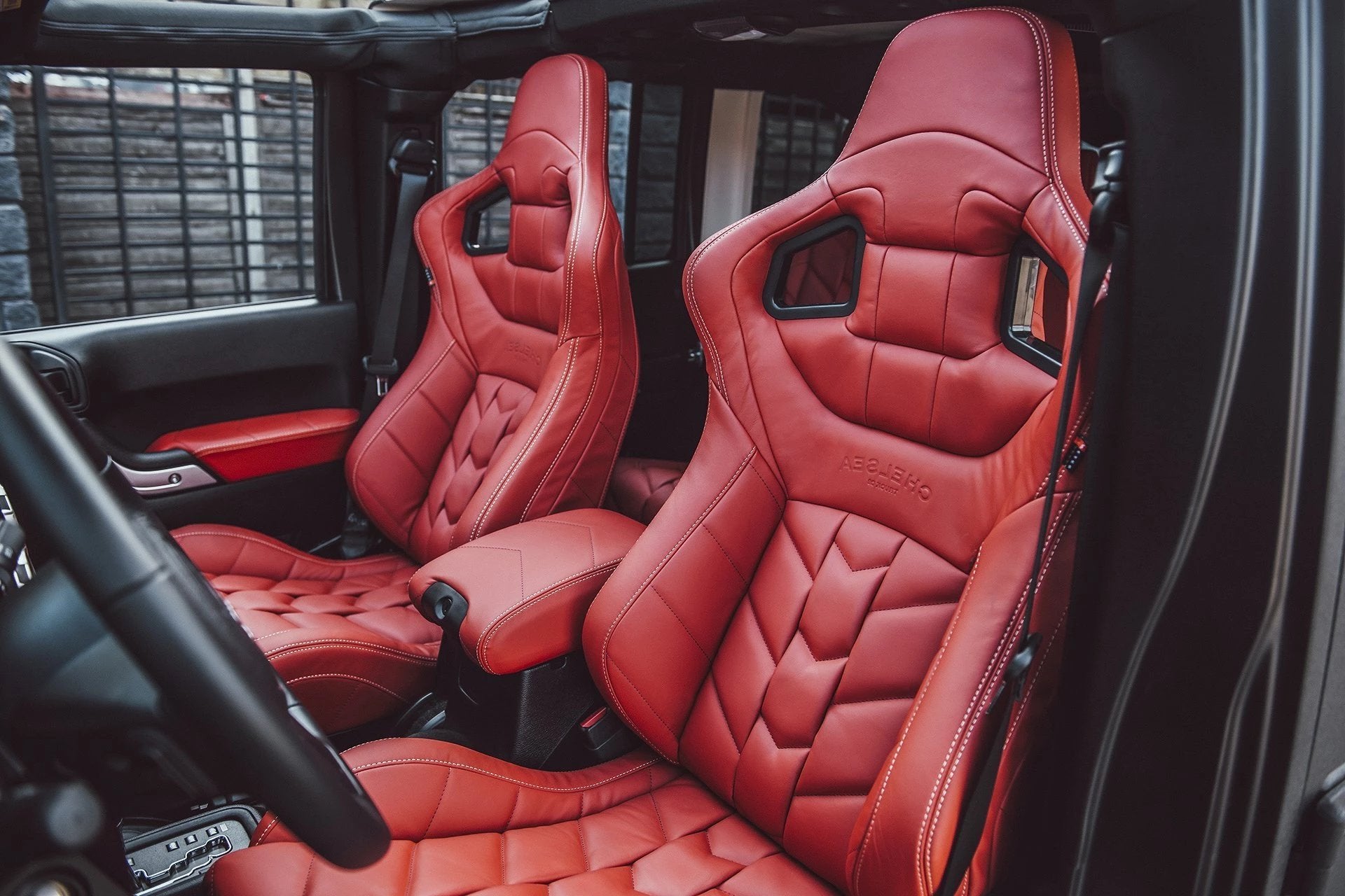 Jeep Wrangler Jk (2011-2018) 4 Door Leather Interior by Chelsea Truck Company