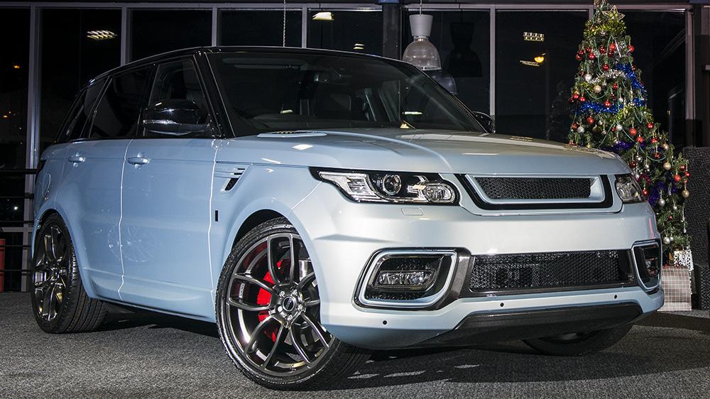 RANGE ROVER SPORT (2013-2018) LE Front Undertray Lip Carbon Overlay ...