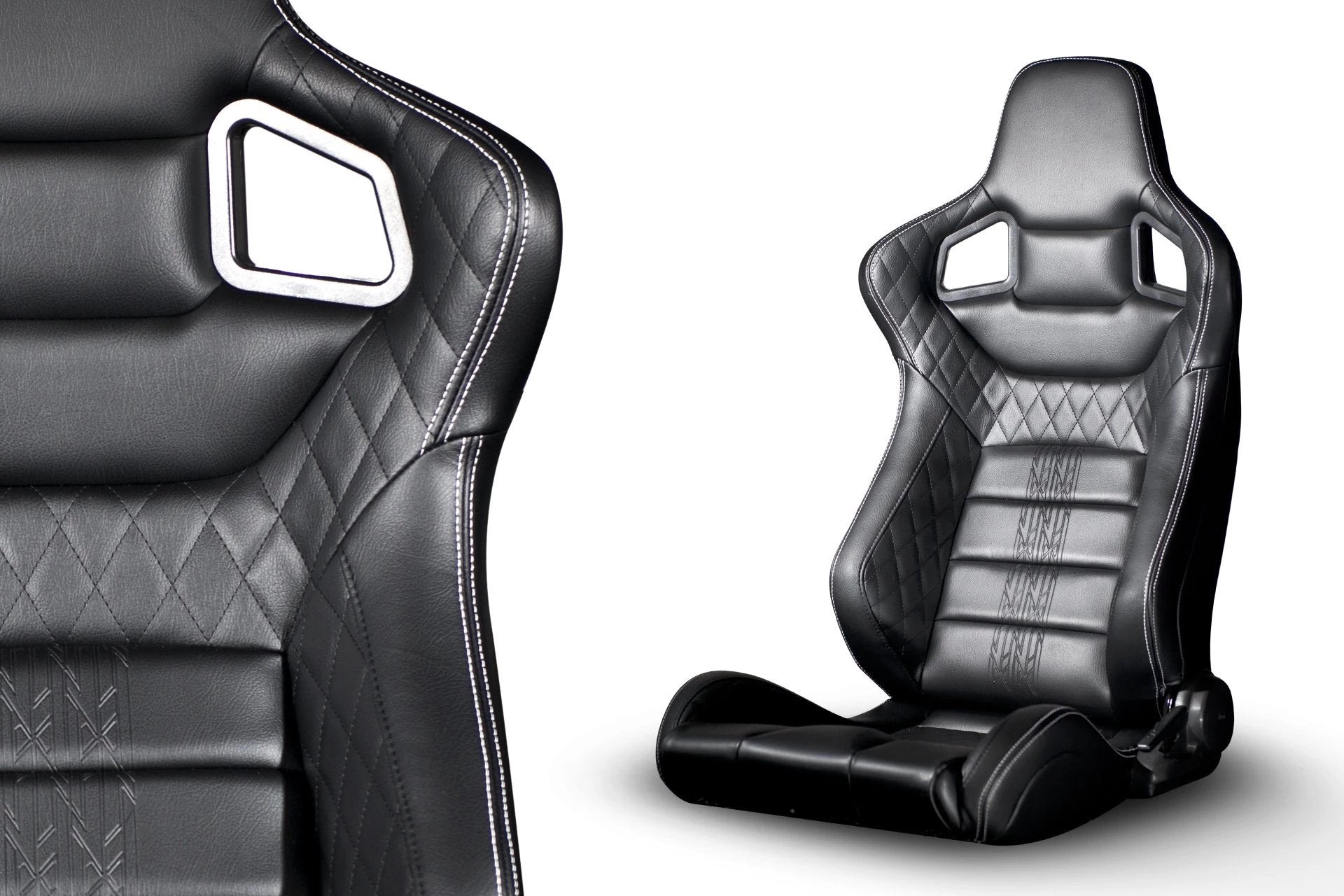 Land Rover Defender 90 (1991-2016) Vegan Leather Gtb Sports Seats by Chelsea Truck Company - 