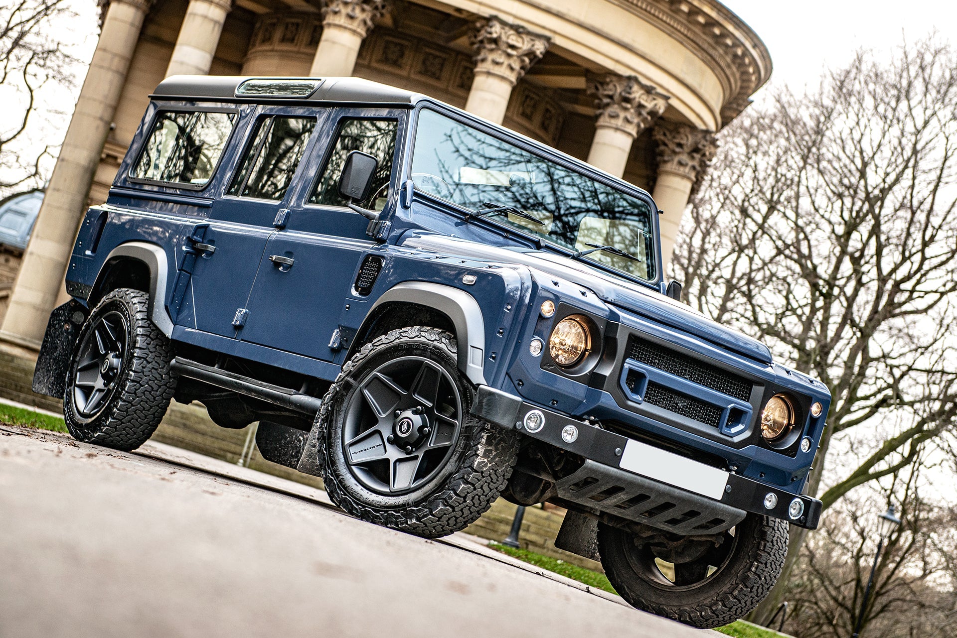 Defender Original Classic Land Rover Defender 110 - Blue Exterior - Project Kahn