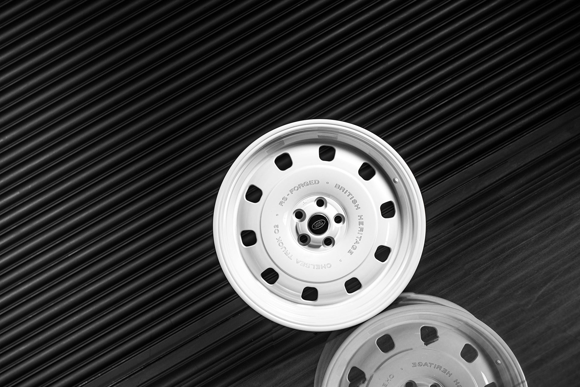 MODEL: BRITISH HERITAGE | Gloss White Alloy wheels - Project Kahn