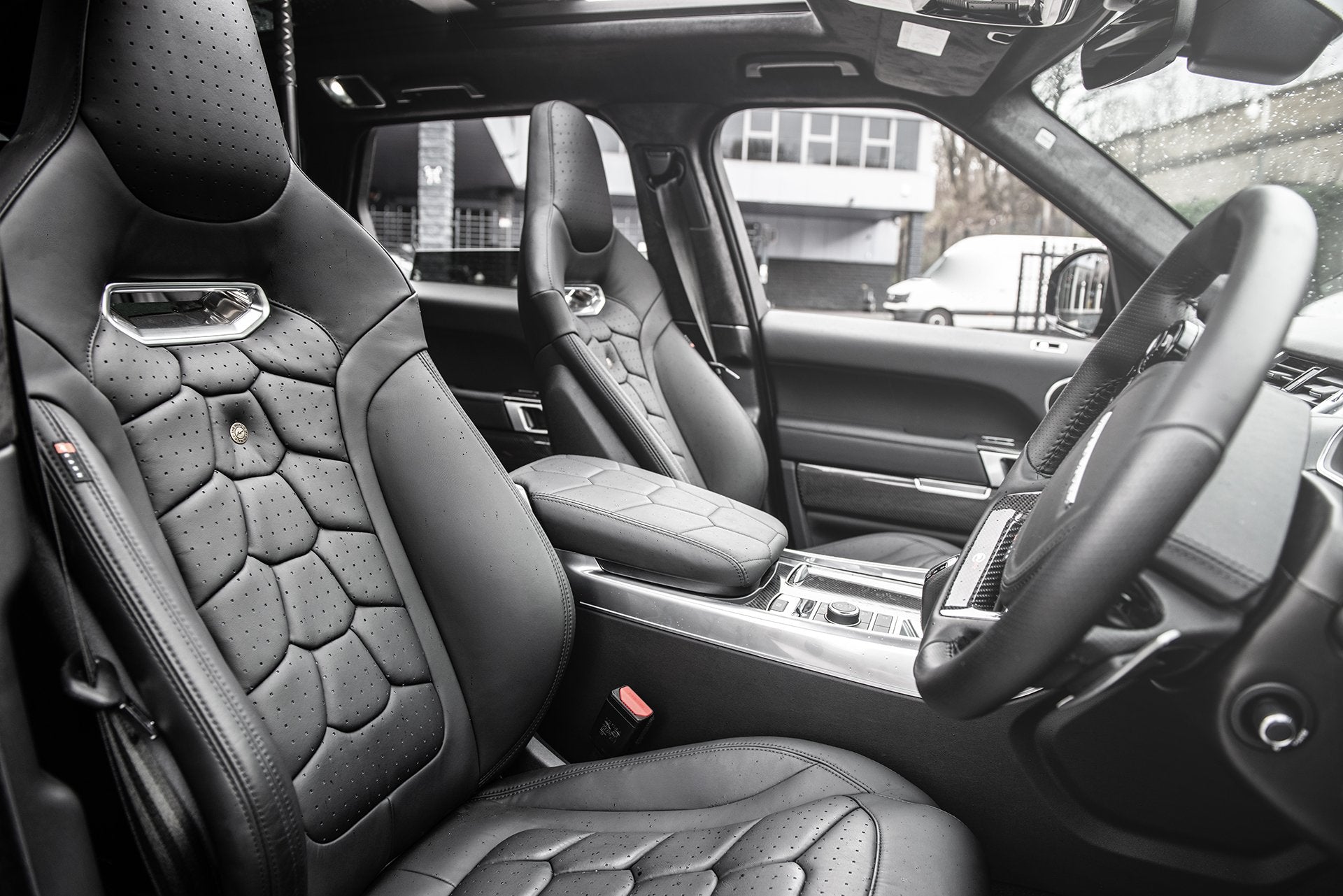 Range Rover Sport SVR 2015 2018 Leather Interior By Kahn Project Kahn Range Rover Sport SVR 2015 2018 Leather Interior By Kahn Project Kahn