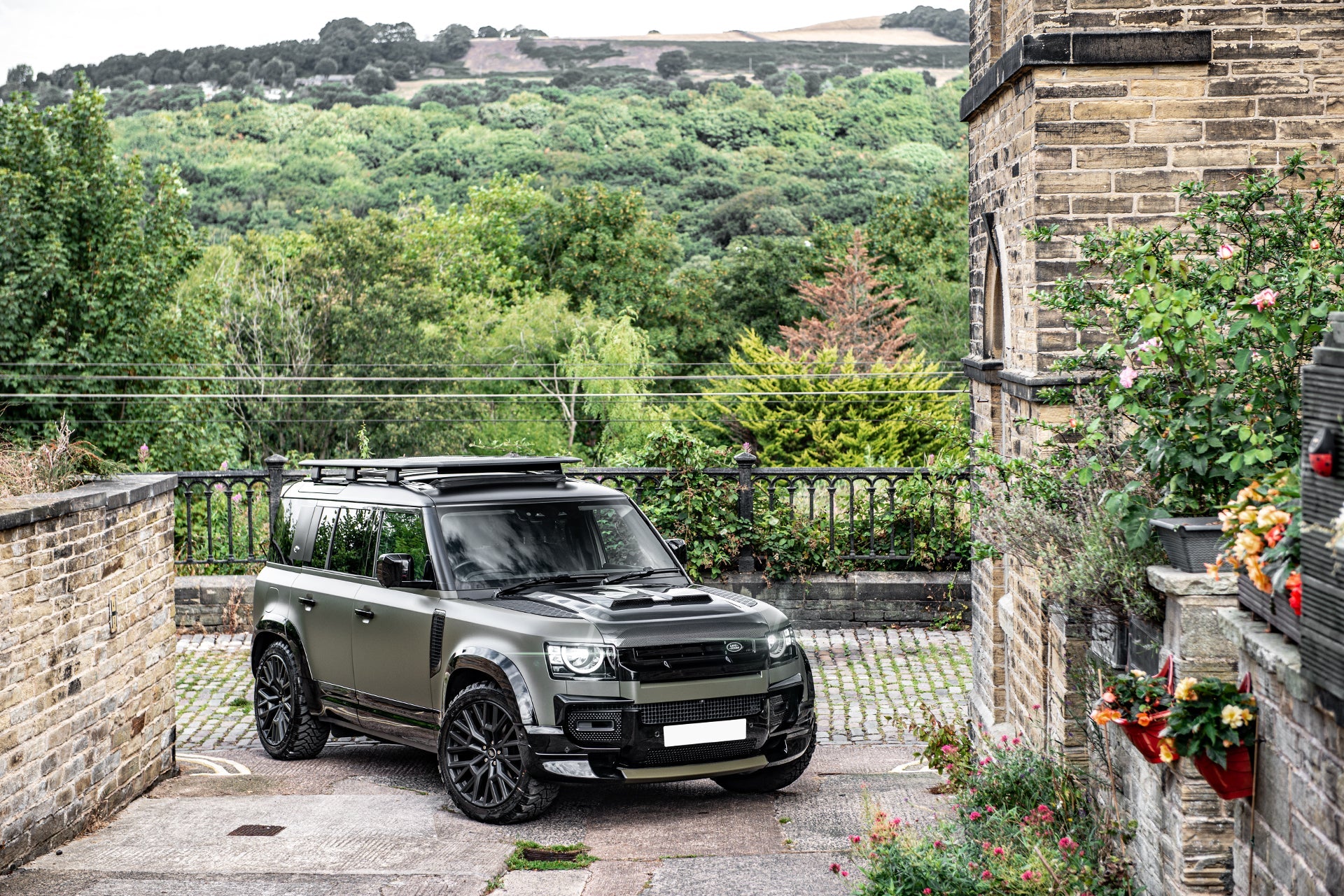 Land Rover Defender (2020 Onwards) Exposed Carbon Vented Bonnet ...