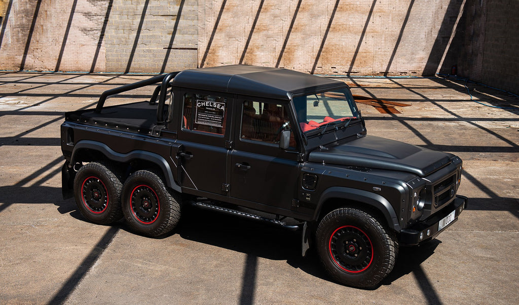 Land Rover Defender 110 Flying Huntsman 6x6 Pickup - Black Edition ...