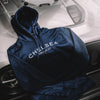 Navy Blue with White Embroidery Chelsea Truck Co Hoodie