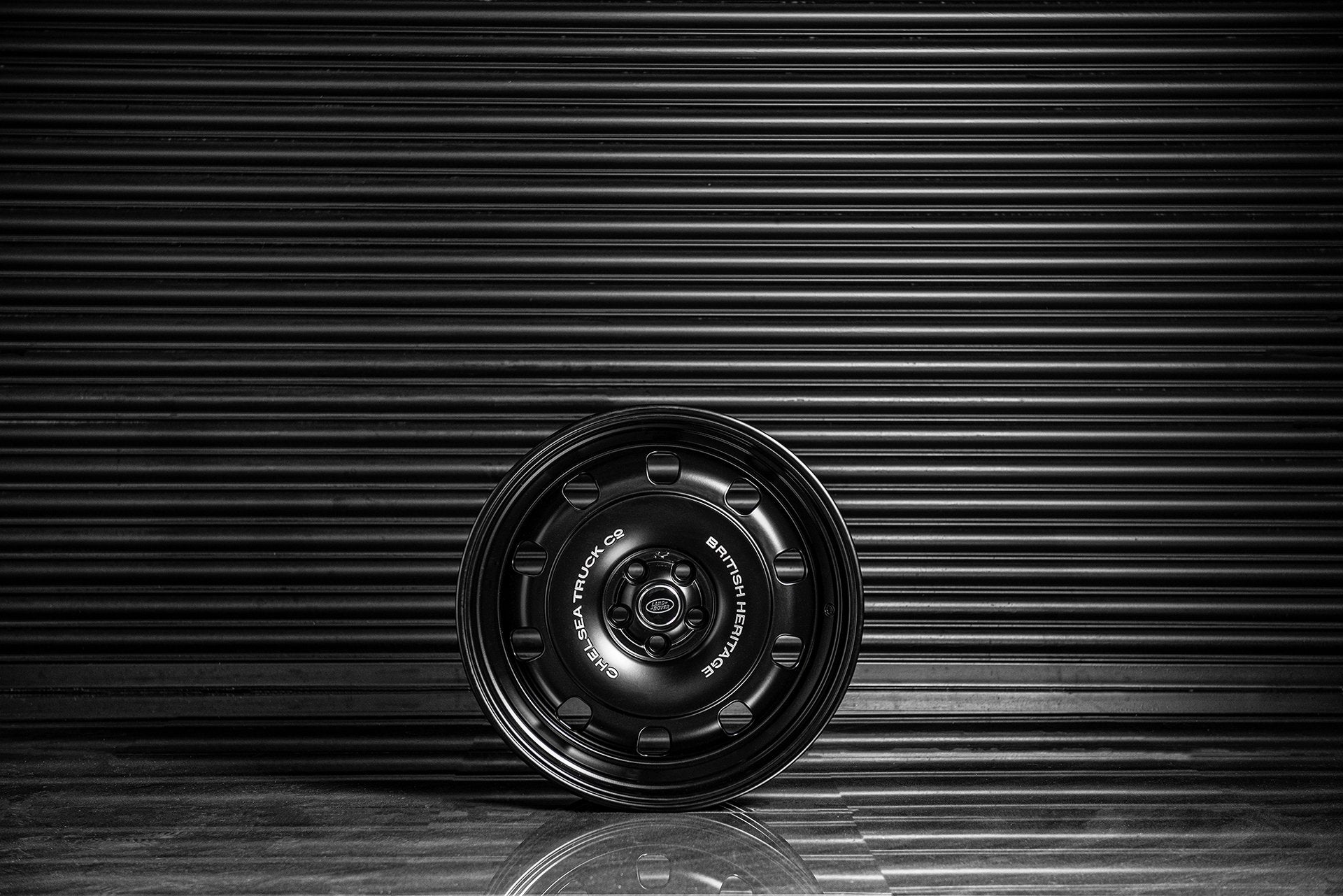 British Heritage Black Alloy Wheels - Project Kahn