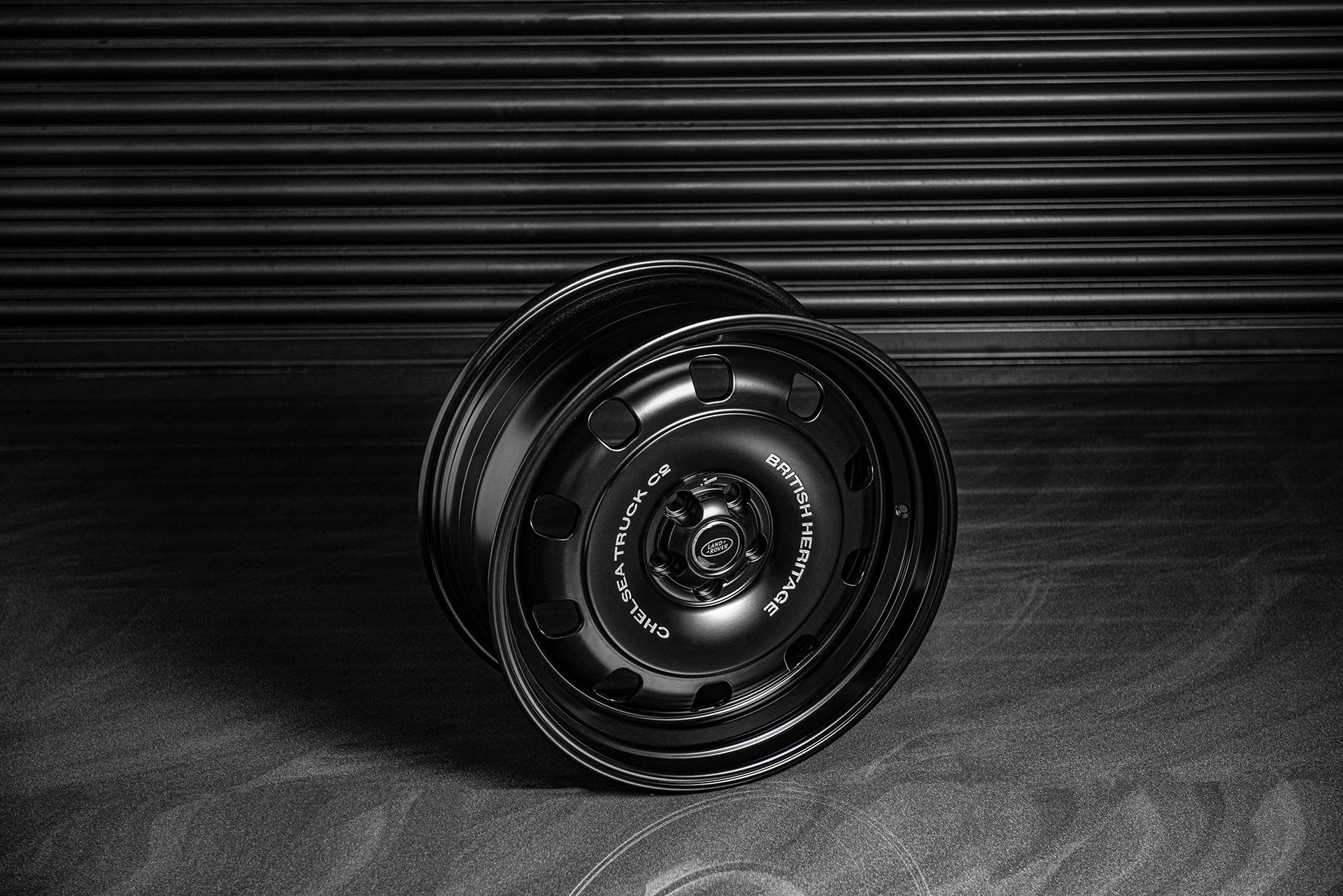 British Heritage Black Alloy Wheels - Project Kahn