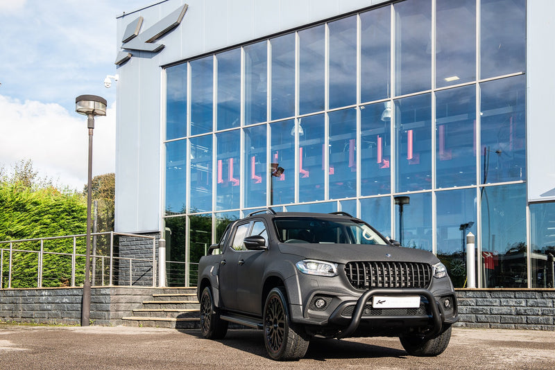 Side View Of Mercedes X-Class (2019-Present) Front Bumper A-Bar