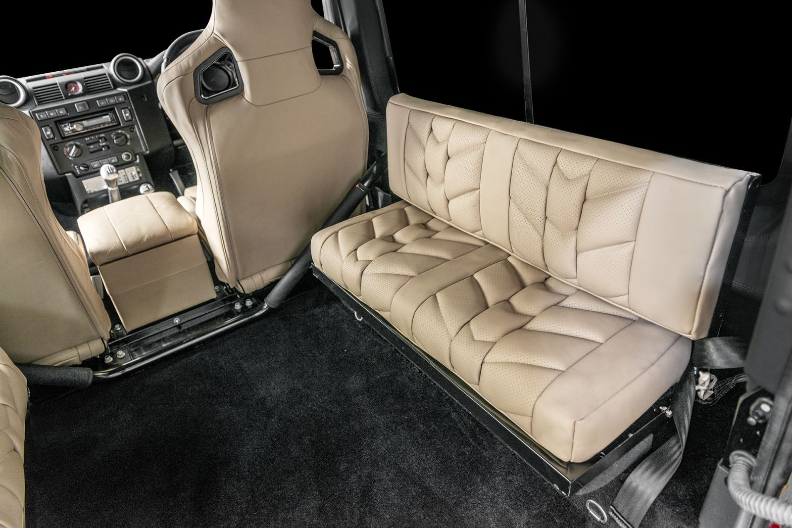 Land Rover Defender | Rear Bench Conversion | Kahn - Project Kahn